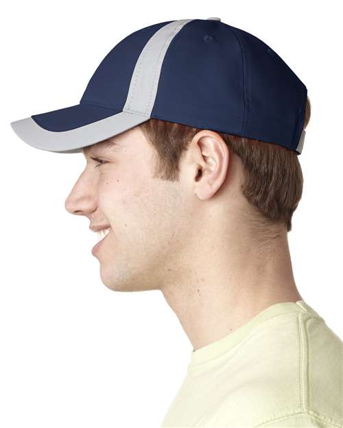 Adams Headwear RF102 Reflector Safety Cap - Side view