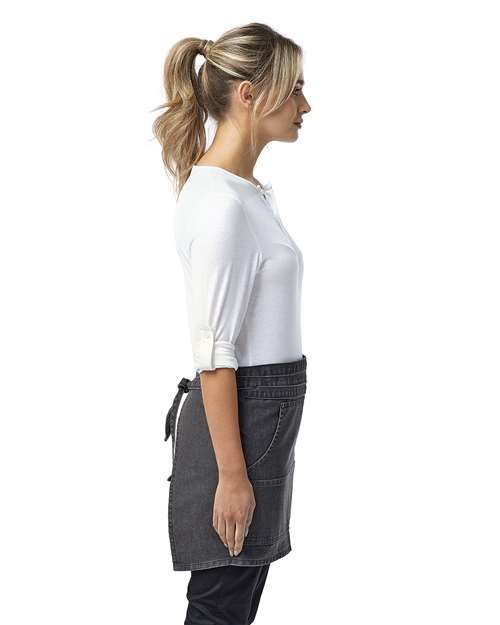 Artisan Collection by Reprime RP125 Jeans Stitch Denim Waist Apron - Side view