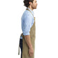 Artisan Collection by Reprime RP132 Chino Bib Apron - Side view