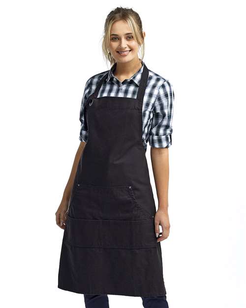Artisan Collection by Reprime RP137 Calibre Heavy Cotton Canvas Pocket Apron - Front view