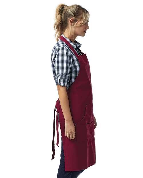 Artisan Collection by Reprime RP137 Calibre Heavy Cotton Canvas Pocket Apron - Side view