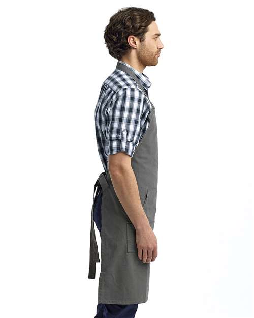 Artisan Collection by Reprime RP137 Calibre Heavy Cotton Canvas Pocket Apron - Side view