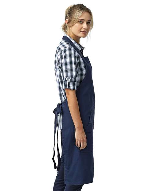 Artisan Collection by Reprime RP137 Calibre Heavy Cotton Canvas Pocket Apron - Side view
