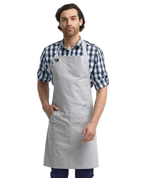 Artisan Collection by Reprime RP137 Calibre Heavy Cotton Canvas Pocket Apron - Front view