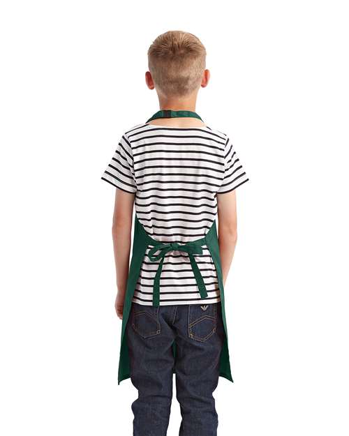 Artisan Collection by Reprime RP149 Youth Recycled Apron - Back view