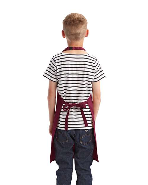 Artisan Collection by Reprime RP149 Youth Recycled Apron - Back view