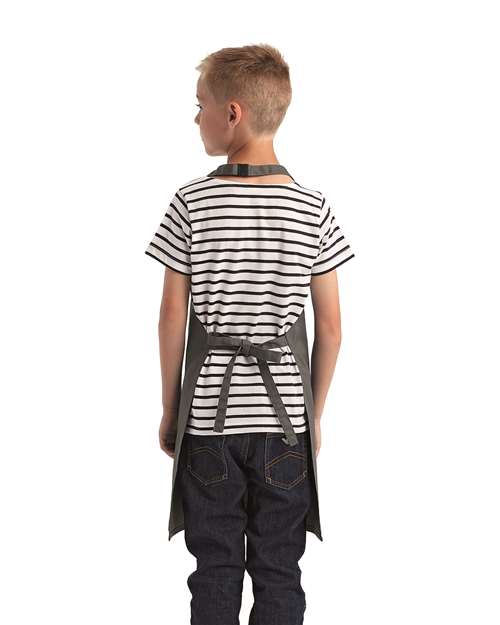 Artisan Collection by Reprime RP149 Youth Recycled Apron - Back view