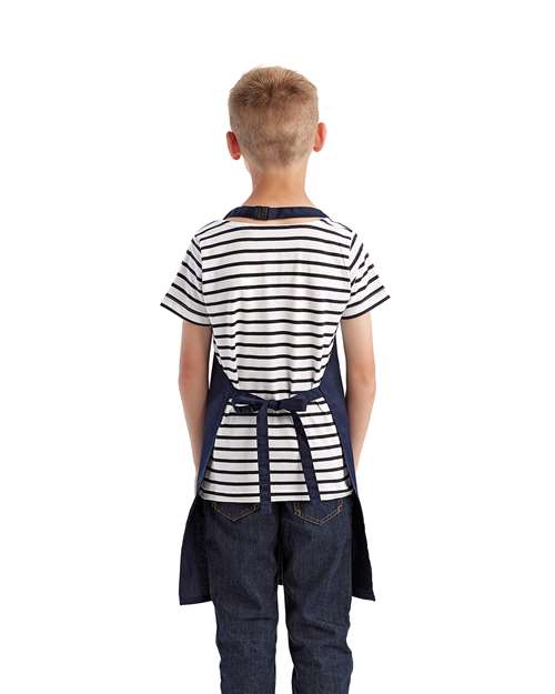 Artisan Collection by Reprime RP149 Youth Recycled Apron - Back view
