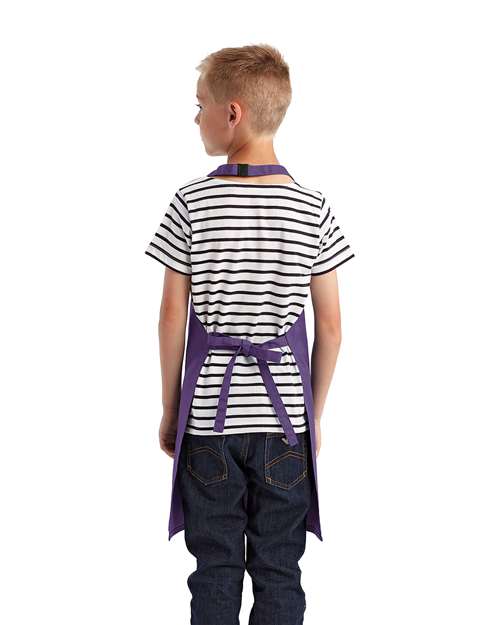 Artisan Collection by Reprime RP149 Youth Recycled Apron - Back view