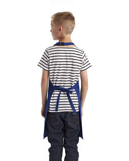 Artisan Collection by Reprime RP149 Youth Recycled Apron - Back view