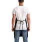 Artisan Collection by Reprime RP181 Artisan's Choice Double Pocket Canvas Apron - Back view