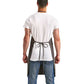 Artisan Collection by Reprime RP181 Artisan's Choice Double Pocket Canvas Apron - Back view