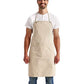Artisan Collection by Reprime RP181 Artisan's Choice Double Pocket Canvas Apron - Front view
