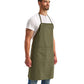 Artisan Collection by Reprime RP181 Artisan's Choice Double Pocket Canvas Apron - Side view