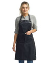 Artisan Collection by Reprime RP123 Espresso Bib Apron - Front view