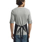 Artisan Collection by Reprime RP123 Espresso Bib Apron - Back view