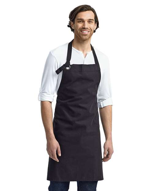 Artisan Collection by Reprime RP130 Calibre Heavy Cotton Canvas Bib Apron - Front view