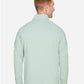 Devon & Jones DG480 Men's CrownLux Performance? Clubhouse Micro-Stripe Quarter-Zip Pullover - Back view