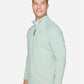 Devon & Jones DG480 Men's CrownLux Performance? Clubhouse Micro-Stripe Quarter-Zip Pullover - Side view