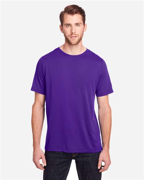 CORE365 CE111 Unisex Fusion ChromaSoft? Performance T-Shirt - Front view