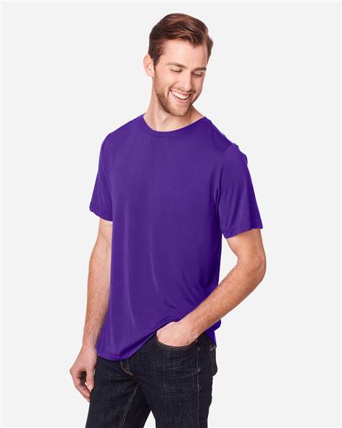 CORE365 CE111 Unisex Fusion ChromaSoft? Performance T-Shirt - Side view