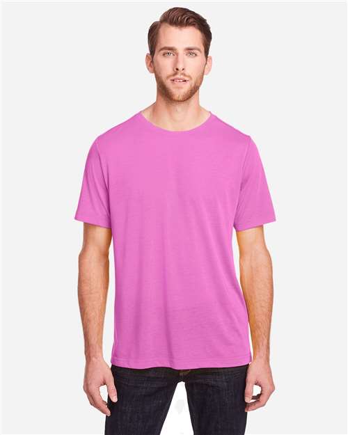 CORE365 CE111 Unisex Fusion ChromaSoft? Performance T-Shirt - Front view