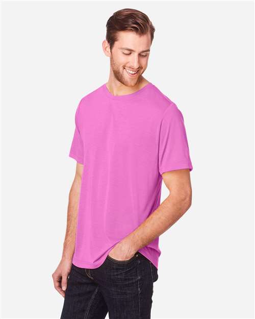 CORE365 CE111 Unisex Fusion ChromaSoft? Performance T-Shirt - Side view