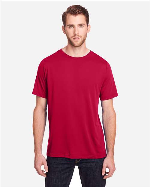 CORE365 CE111 Unisex Fusion ChromaSoft? Performance T-Shirt - Front view