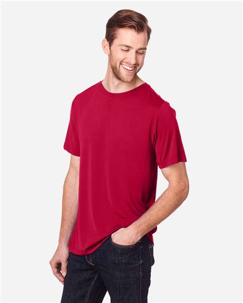 CORE365 CE111 Unisex Fusion ChromaSoft? Performance T-Shirt - Side view