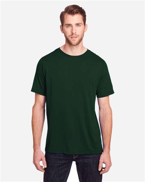 CORE365 CE111 Unisex Fusion ChromaSoft? Performance T-Shirt - Front view