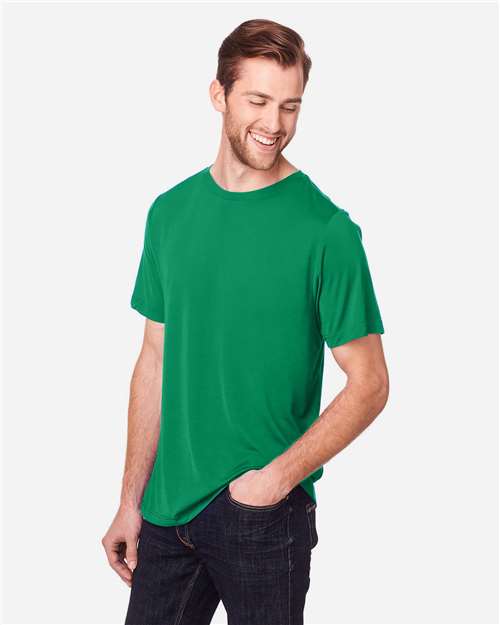 CORE365 CE111 Unisex Fusion ChromaSoft? Performance T-Shirt - Side view