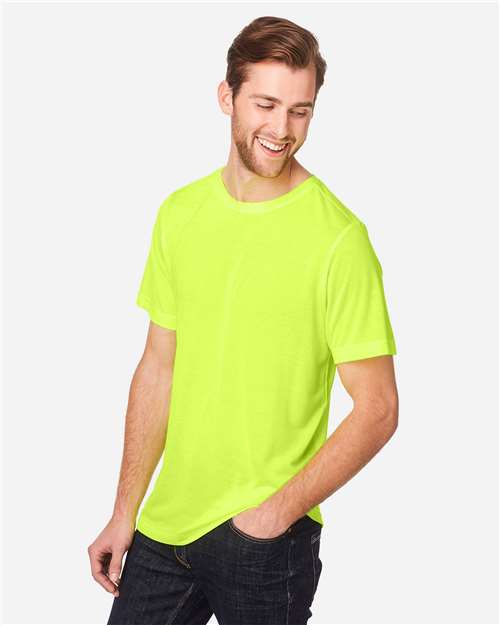 CORE365 CE111 Unisex Fusion ChromaSoft? Performance T-Shirt - Side view