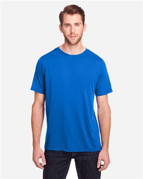 CORE365 CE111 Unisex Fusion ChromaSoft? Performance T-Shirt - Front view
