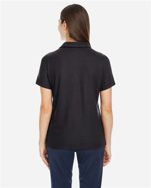 CORE365 CE112W Women's Fusion ChromaSoft? Pique Polo - Back view