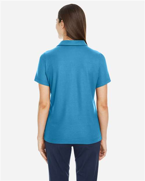 CORE365 CE112W Women's Fusion ChromaSoft? Pique Polo - Back view