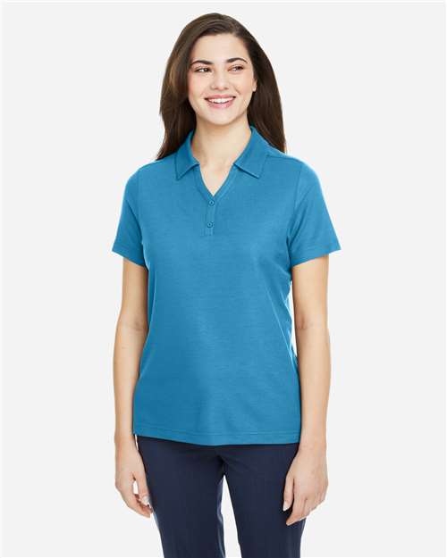CORE365 CE112W Women's Fusion ChromaSoft? Pique Polo - Front view