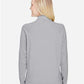 Devon & Jones DG480W Women's CrownLux Performance??Clubhouse Micro-Stripe Quarter-Zip Pullover - Back view