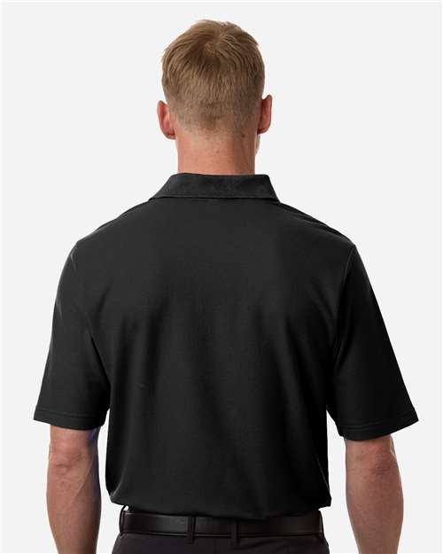 CORE365 CE106 Men's Resolve CVC Performance Pique Polo - Back view