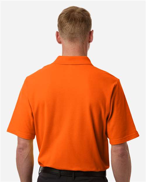 CORE365 CE106 Men's Resolve CVC Performance Pique Polo - Back view