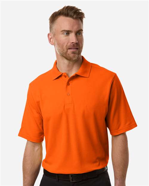 CORE365 CE106 Men's Resolve CVC Performance Pique Polo - Front view