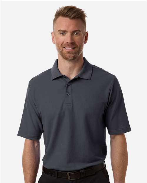 CORE365 CE106 Men's Resolve CVC Performance Pique Polo - Front view