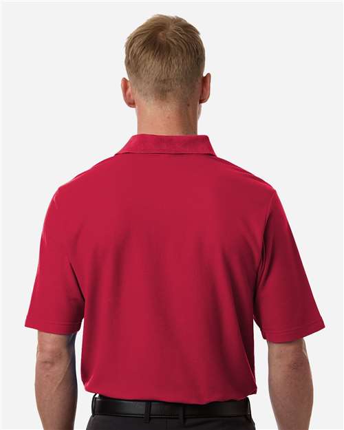 CORE365 CE106 Men's Resolve CVC Performance Pique Polo - Back view