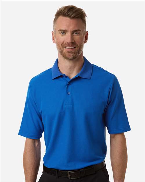CORE365 CE106 Men's Resolve CVC Performance Pique Polo - Front view