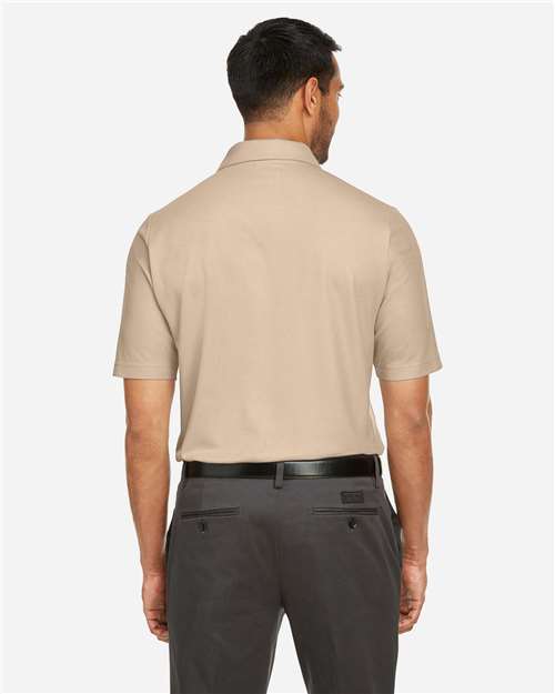 CORE365 CE112 Men's Fusion ChromaSoft? Pique Polo - Back view