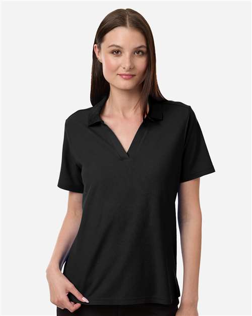 CORE365 CE106W Women's Resolve CVC Performance Pique Polo - Front view