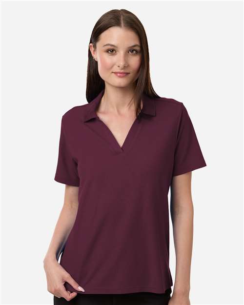 CORE365 CE106W Women's Resolve CVC Performance Pique Polo - Front view