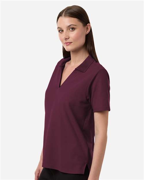 CORE365 CE106W Women's Resolve CVC Performance Pique Polo - Side view