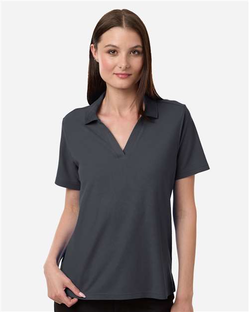 CORE365 CE106W Women's Resolve CVC Performance Pique Polo - Front view
