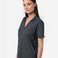 CORE365 CE106W Women's Resolve CVC Performance Pique Polo - Side view