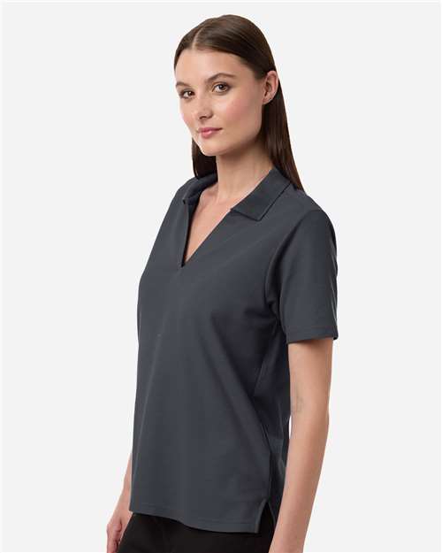 CORE365 CE106W Women's Resolve CVC Performance Pique Polo - Side view